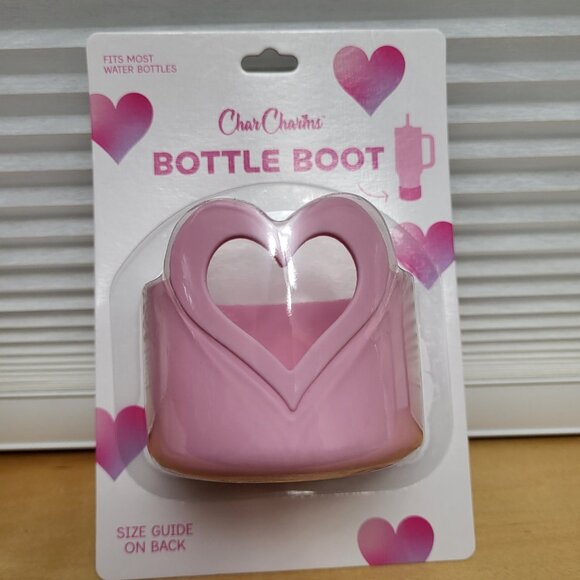 Stanley Target Valentine Tumbler Bundle, 40 Oz Red Hearts & Bottle Boot - Picture 7 of 8